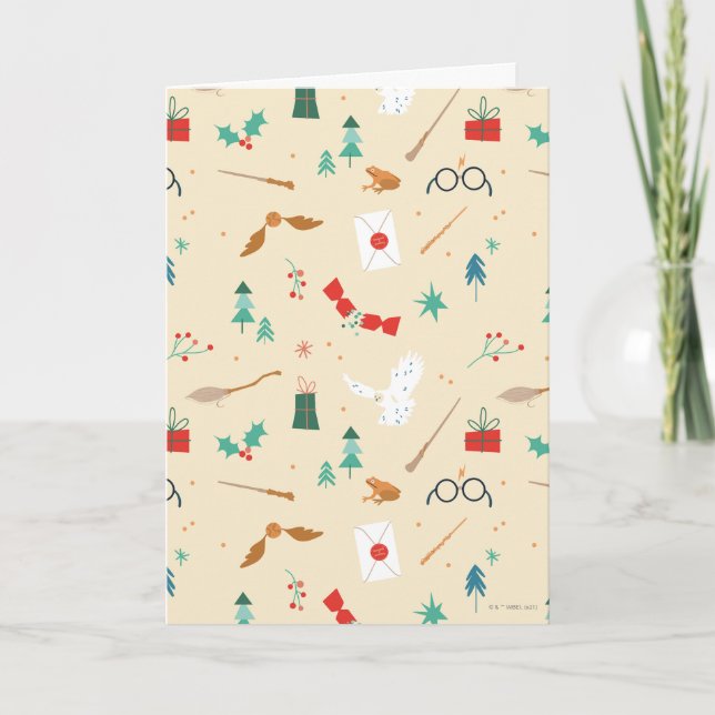 Harry Potter | Holiday Icon Pattern Card (Front)
