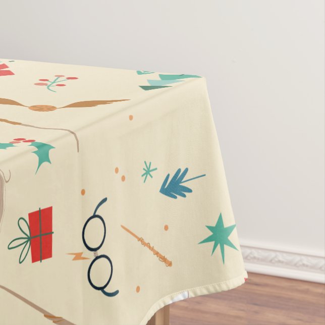 Harry Potter | Holiday Icon Pattern Tablecloth (In Situ)