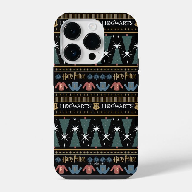 HARRY POTTER™ Holiday Sweater Pattern iPhone Case (Back)