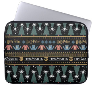 HARRY POTTER™ Holiday Sweater Pattern Laptop Sleeve