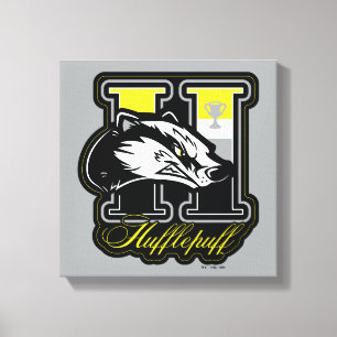HARRY POTTER™   HUFFLEPUFF™ Athletic Badge Canvas Print