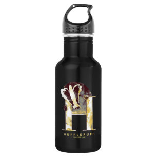 Harry Potter   HUFFLEPUFF™ Badger Watercolor 532 Ml Water Bottle