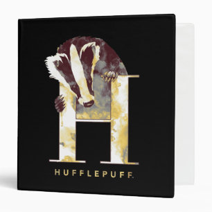 Harry Potter   HUFFLEPUFF™ Badger Watercolor Binder