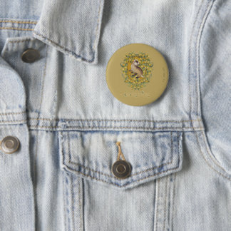 HARRY POTTER™ | HUFFLEPUFF™ Crest 2 Inch Round Button