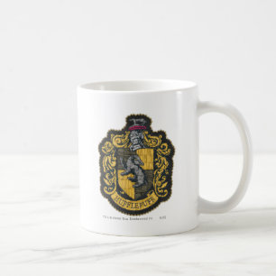 Harry Potter   Hufflepuff Crest Patch Coffee Mug