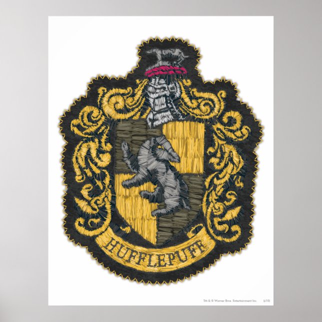 Harry Potter | Hufflepuff Crest Patch Poster (Front)