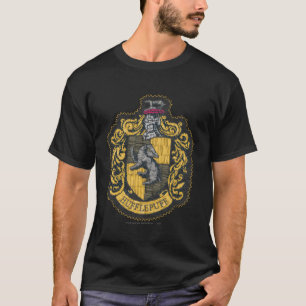 Harry Potter   Hufflepuff Crest Patch T-Shirt