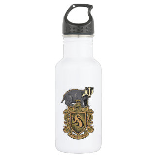 Harry Potter | Hufflepuff Crest with Badger 532 Ml Water Bottle