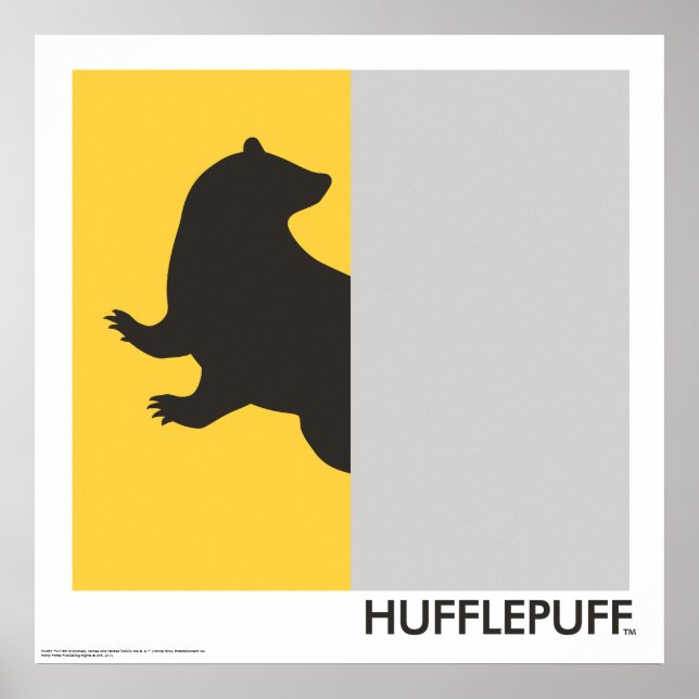 Harry Potter | Hufflepuff House Pride Graphic Poster (Front)