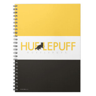 Harry Potter   Hufflepuff House Pride Logo Notebook