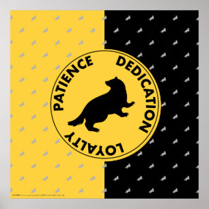 Harry Potter   HUFFLEPUFF™ House Traits Graphic Poster