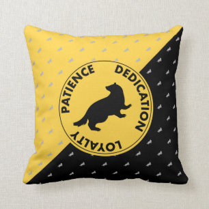 Harry Potter   HUFFLEPUFF™ House Traits Graphic Throw Pillow