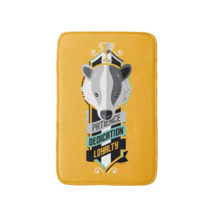 Harry Potter   HUFFLEPUFF™ House Traits Sigil Bath Mat