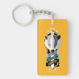 Harry Potter | HUFFLEPUFF™ House Traits Sigil Keychain