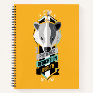 Harry Potter   HUFFLEPUFF™ House Traits Sigil Notebook