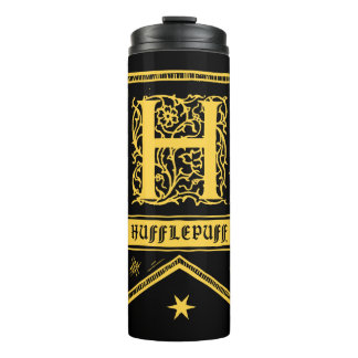 Harry Potter | Hufflepuff Monogram Banner Thermal Tumbler