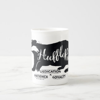 Harry Potter | HUFFLEPUFF™ Silhouette Typography Bone China Mug