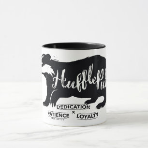 Harry Potter   HUFFLEPUFF™ Silhouette Typography Mug