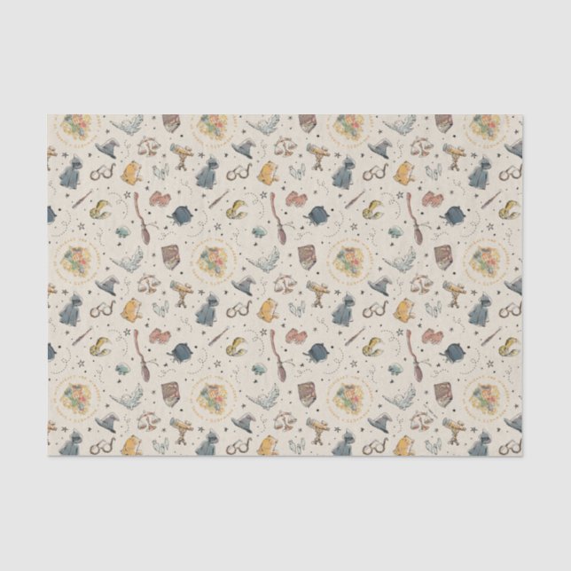 Harry Potter Icons Pattern - Baby Shower Tissue Paper (Front)