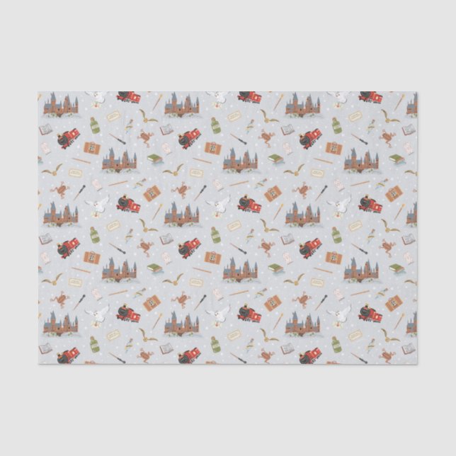 Harry Potter Icons Pattern - Baby Shower Tissue Paper (Front)