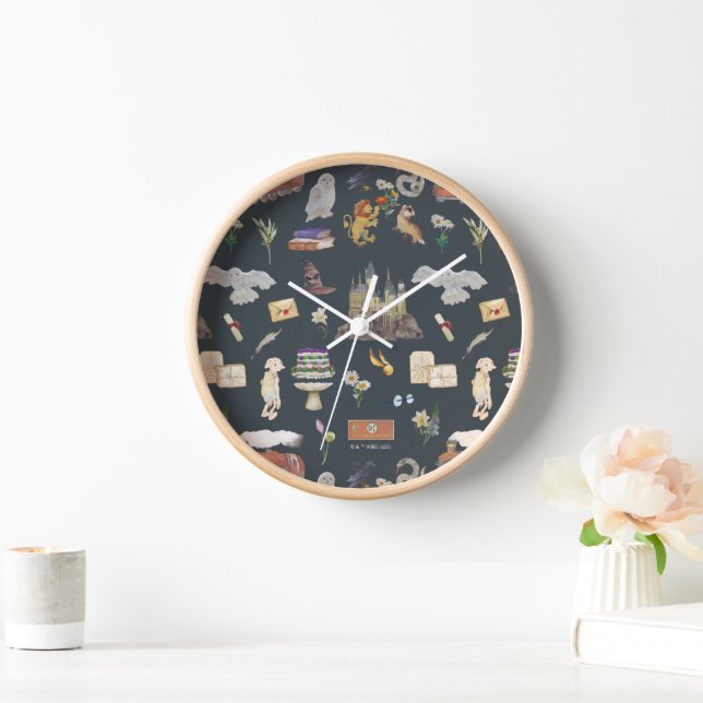 HARRY POTTER™ | Icons Pattern Clock (Home)