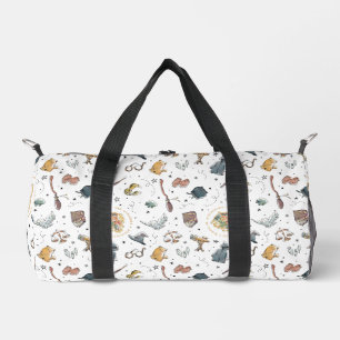 Harry Potter Icons Pattern Duffle Bag