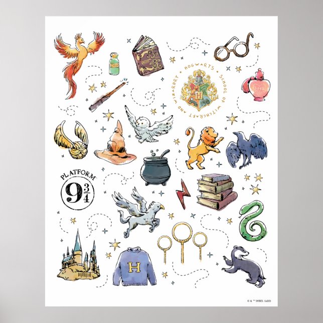 HARRY POTTER™ Icons Poster (Front)