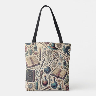 Harry Potter inspired magic tote bag