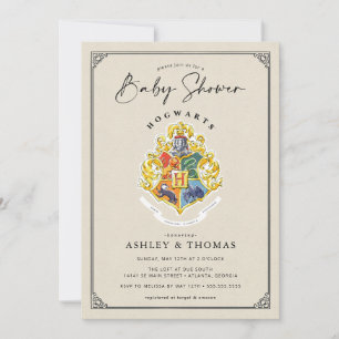 Harry Potter   Invitation Baby Shower Blason de Po