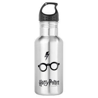 Harry Potter | Lightning Scar and Glasses 532 Ml Water Bottle