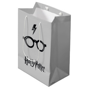 Harry Potter Lightning Scar and Glasses Medium Gift Bag