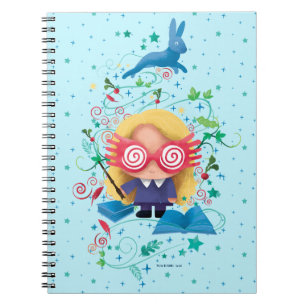Harry Potter   Luna Lovegood Graphic Notebook