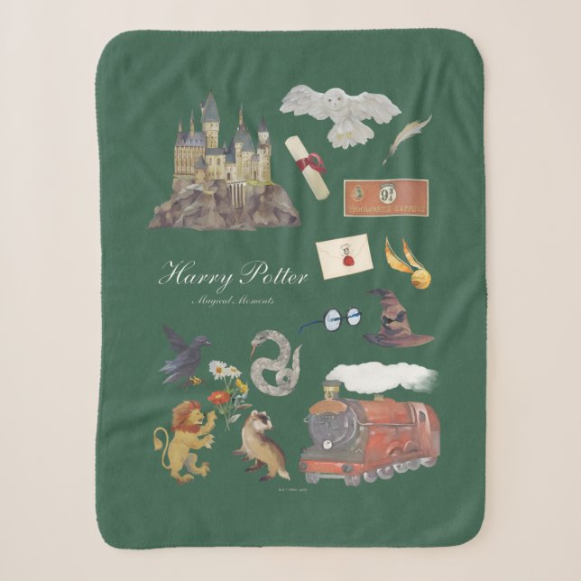 HARRY POTTER™ | Magical Moments Sherpa Blanket (Front)