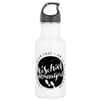 Harry Potter | Marauder's Map Charms Typography 532 Ml Water Bottle