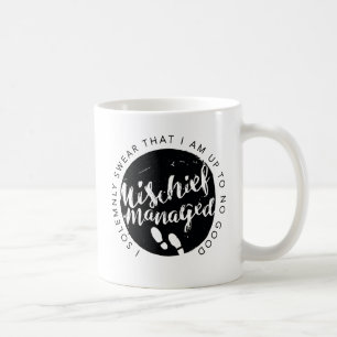 Harry Potter   Marauder's Map Charms Typography Coffee Mug