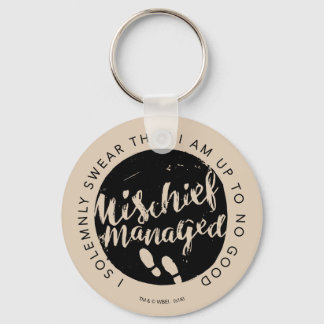 Harry Potter | Marauder's Map Charms Typography Keychain