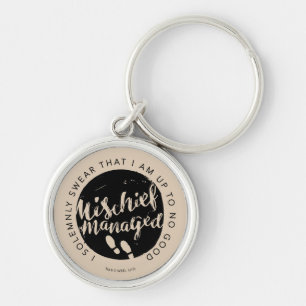 Harry Potter   Marauder's Map Charms Typography Keychain