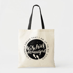 Harry Potter   Marauder's Map Charms Typography Tote Bag