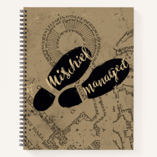 Harry Potter   MISCHIEF MANAGED™ Map Footprints Notebook