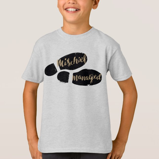 Harry Potter | MISCHIEF MANAGED™ Map Footprints T-Shirt (Front)