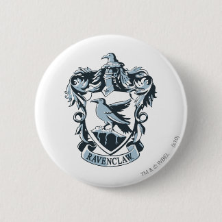 Harry Potter | Modern Ravenclaw Crest 2 Inch Round Button