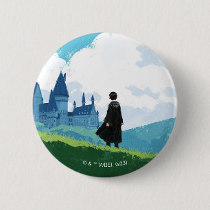 HARRY POTTER™ Overlooking HOGWARTS™ Castle 2 Inch Round Button