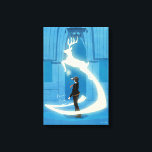 HARRY POTTER™ Patronus Painting Canvas Print<br><div class="desc">Celebrate the magic of courage and hope with this stunning Harry Potter™ design, featuring Harry as he casts his powerful stag Patronus. Set within the Room of Requirement at Hogwarts, a radiant wave of light sweeps across the scene as the glowing stag rises brilliantly above him — a breathtaking symbol...</div>