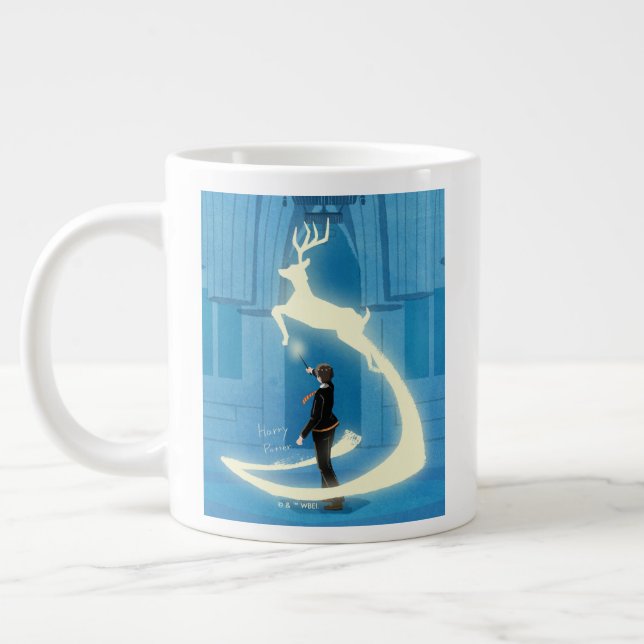 HARRY POTTER™ Patronus Painting Large Coffee Mug (Left)