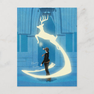 HARRY POTTER™ Patronus Painting Postcard