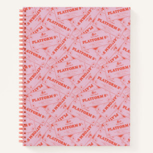 HARRY POTTER™   Platforn 9 3/4 Train Tickets Notebook