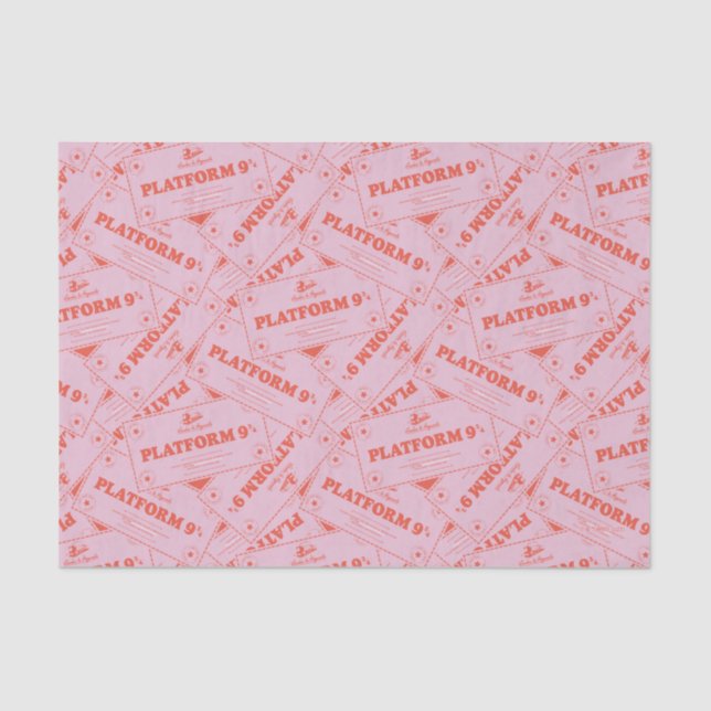 HARRY POTTER™ | Platforn 9 3/4 Train Tickets Tissue Paper (Front)