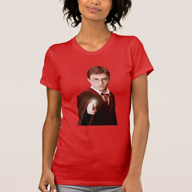Harry Potter Points Wand T-Shirt (Front)
