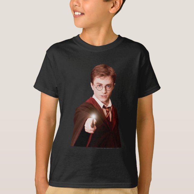Harry Potter Points Wand T-Shirt (Front)