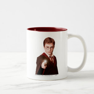 Harry Potter Points Wand Two-Tone Coffee Mug